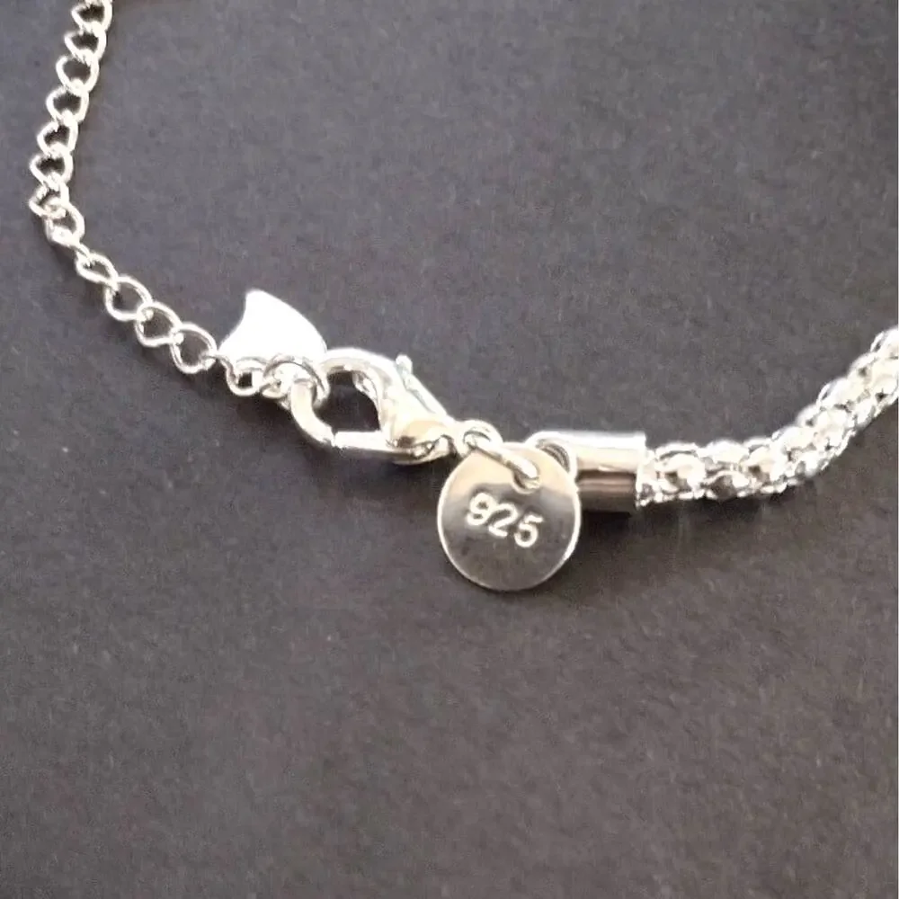 Heart Wings Angel Love Bracelet Sterling Silver 925 birthday Christmas Gift NEW!